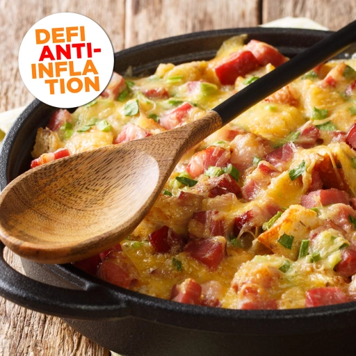 Cocotte pomme de terre & jambon